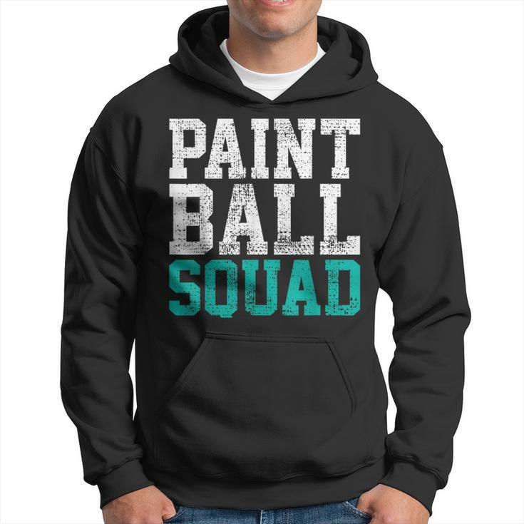 Vintage Paintball Squad Team Game Player Hoodie