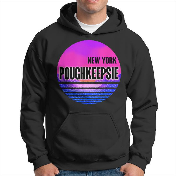 Vintage Poughkeepsie Vaporwave New York Hoodie