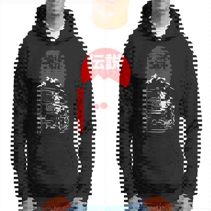 Vintage Skyline Automotive Jdm Legend Tuning Car Hoodie