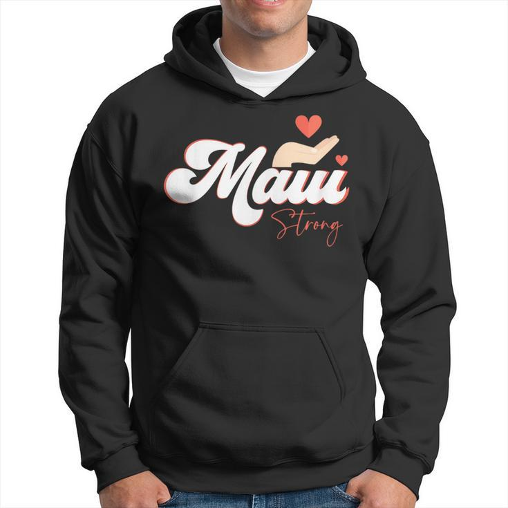 Vintage Strong Maui Hawaii Island I Love Hawaii Hoodie