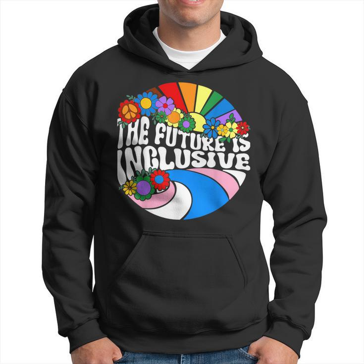 Vintage The Future Is Inclusive Lgbt Gay Rights Pride  Hoodie