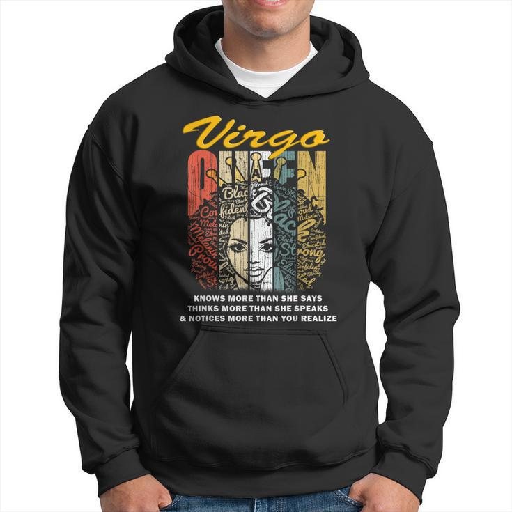 Virgo Queen Birthday Knows More Than She Says Hoodie