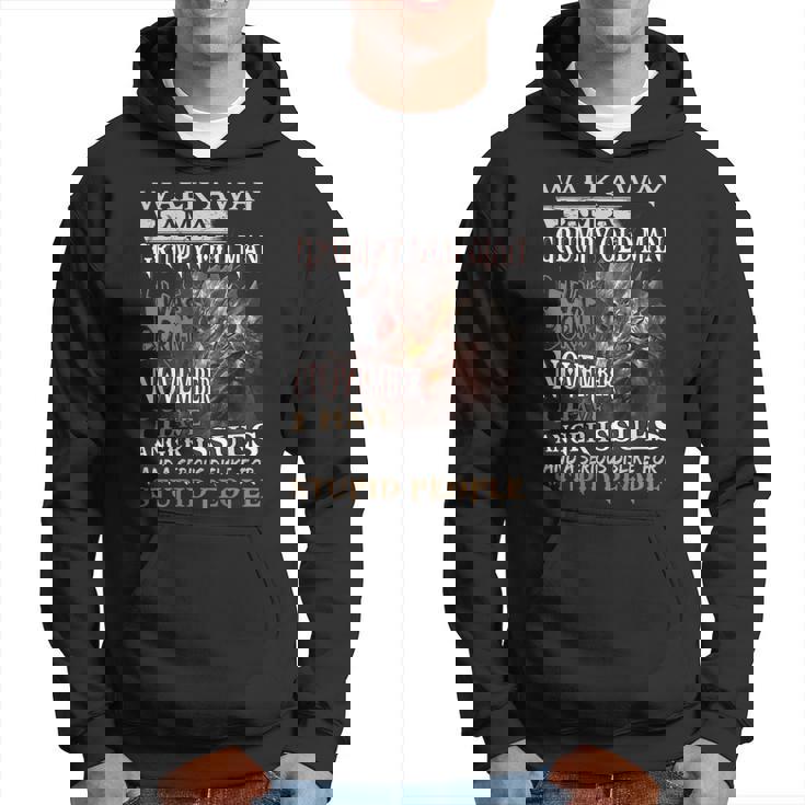 Walk Away I Am A Grumpy Old Man I Was Born In November  Gift For Mens Hoodie