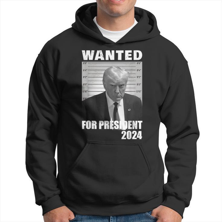 Wanted For President 2024 Trump Hot Hoodie