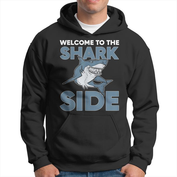 Welcome To The Shark Side Sea Animal Scary  Hoodie
