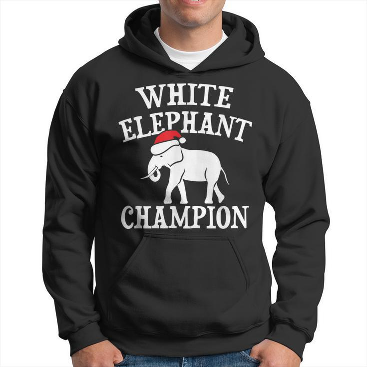 White Elephant Champion Party Christmas Hoodie