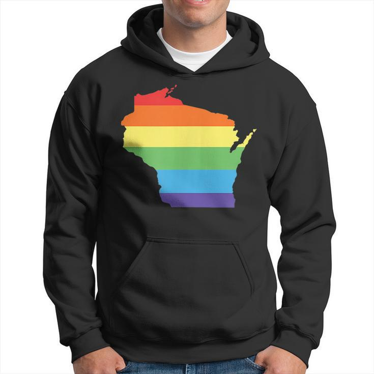 Wisconsin Gay Pride Support - Lgbt Equality Hoodie