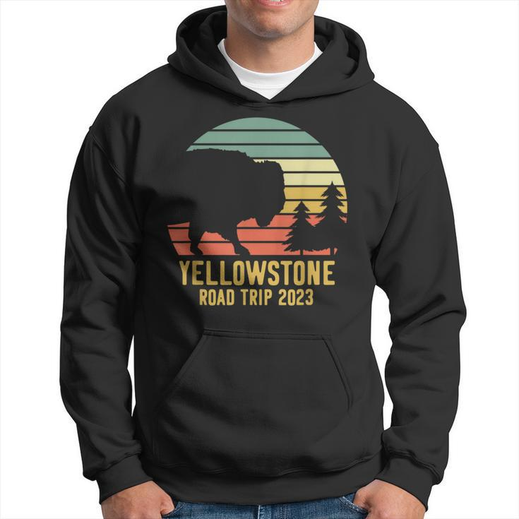 Yellowstone National Park Family Road Trip 2023 Matching  Hoodie