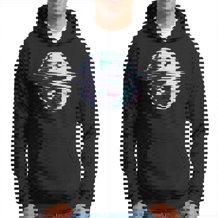 Yin Yang Glitch Spiritual Buddhism Yoga Goa Psy Trance Hoodie