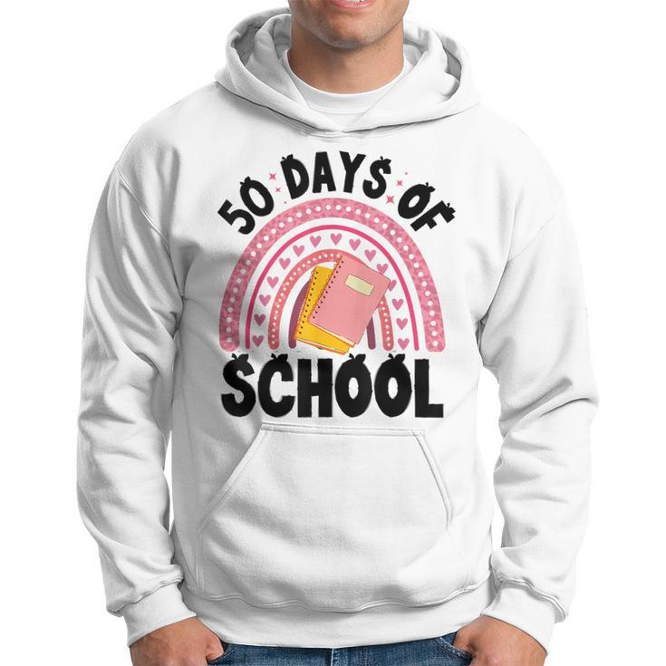 50 Days Of School Children Happy 50Th Day Of School Hoodie