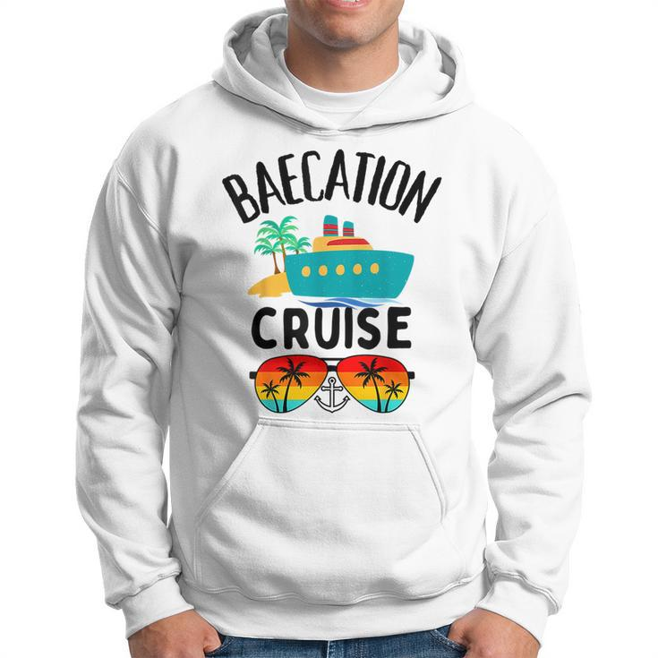 Baecation Cruise His And Her Couples Matching Vacation Ship  Hoodie