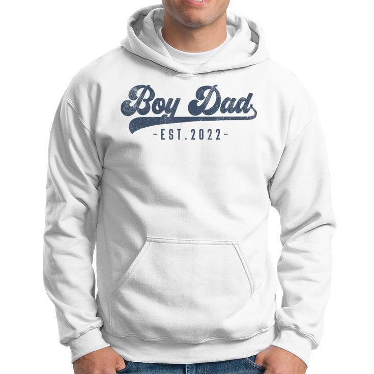 Boy Dad Est 2022 Boy Dad To Be Gifts New Daddy  Hoodie