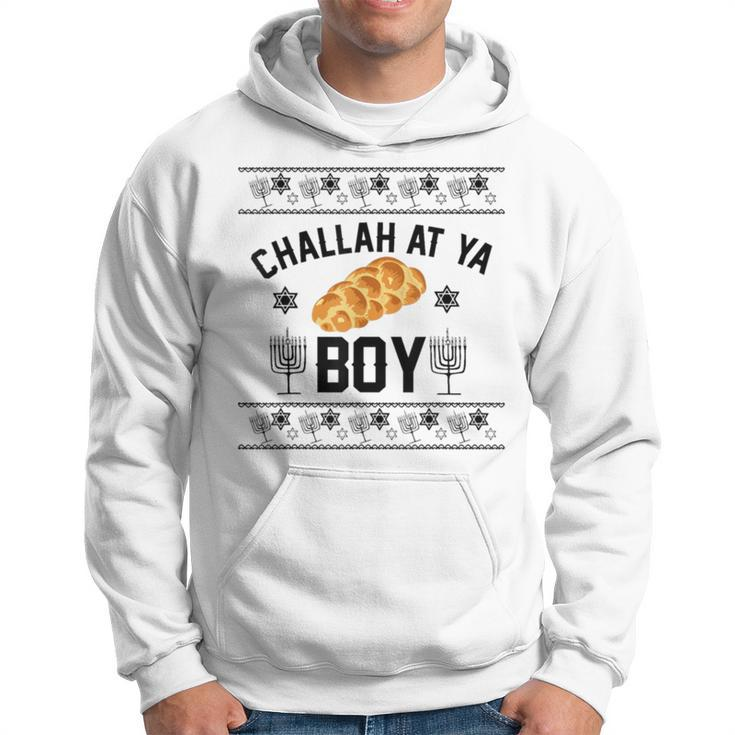 Challah At Ya Boy Ugly Christmas Sweaters Hoodie