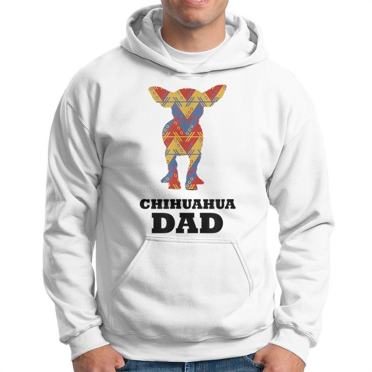 Chihuahua Dad Mexican Blanket Dog Silhouette   Hoodie