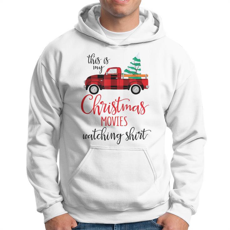 This Is My Christmas Movie Watching Xmas Movie Hoodie