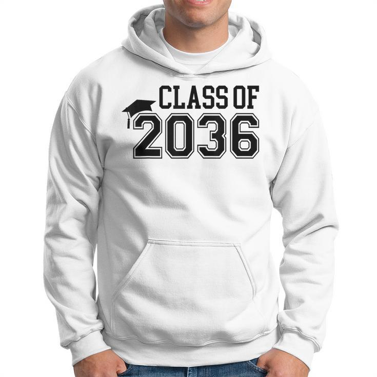 Class Of 2036 First Day Of School Grow With Me Graduation  Hoodie