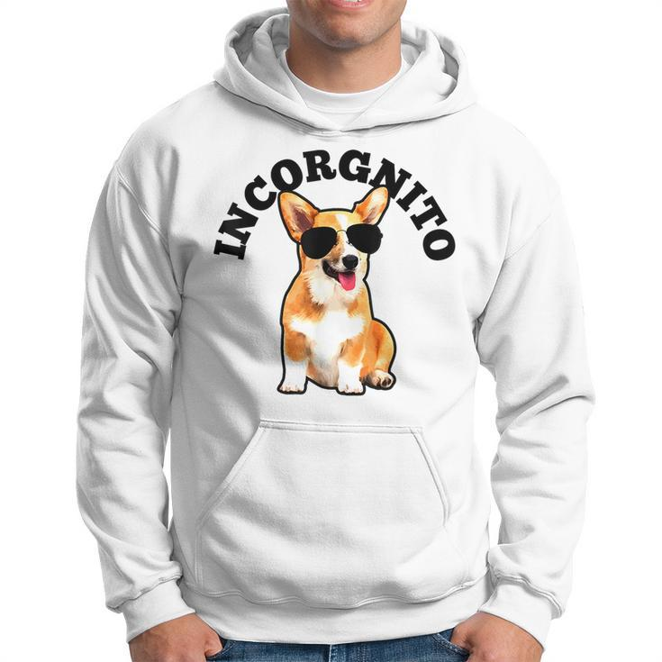 Corgi Incorgnito Dog Funny Gift Hoodie