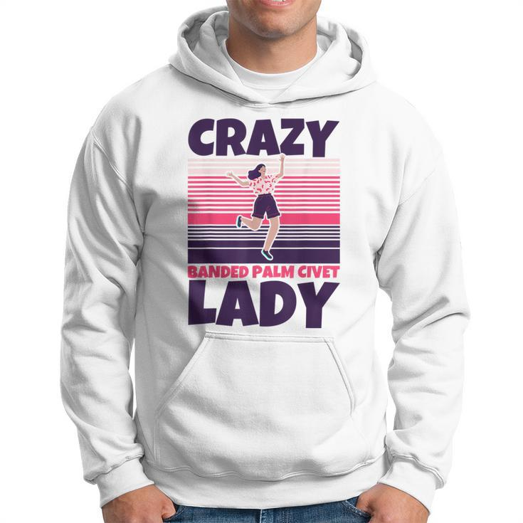 Crazy Banded Palm Civet Lady Hoodie