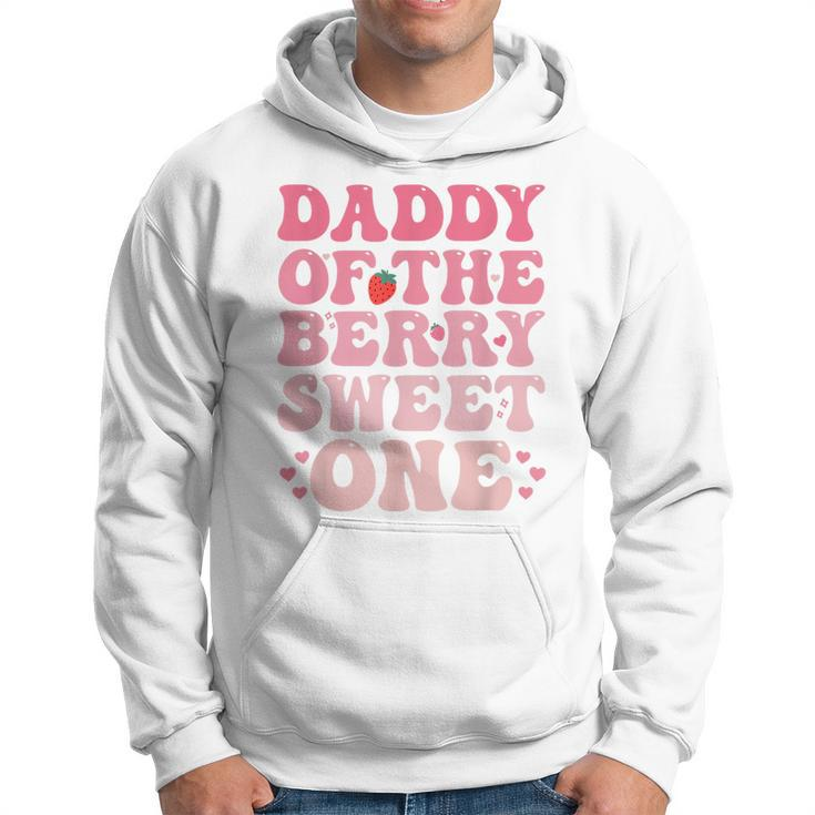 Daddy Of The Berry Sweet Birthday Gifts Sweet Strawberry  Hoodie