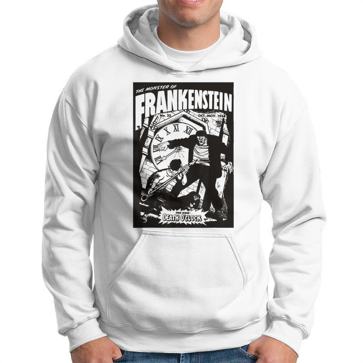 Frankenstein Halloween Horror Comic Vintage Horror Monster Halloween Funny Gifts Hoodie