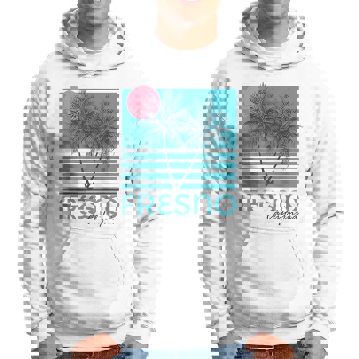 Fresno Ca Souvenir California Palm Tree Hoodie