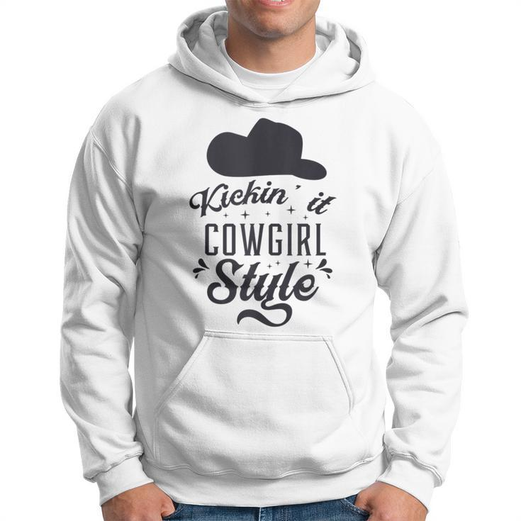 Funny Cowgirl Gift Cowboy Boots Western Line Dancing Ladies Dancing Funny Gifts Hoodie