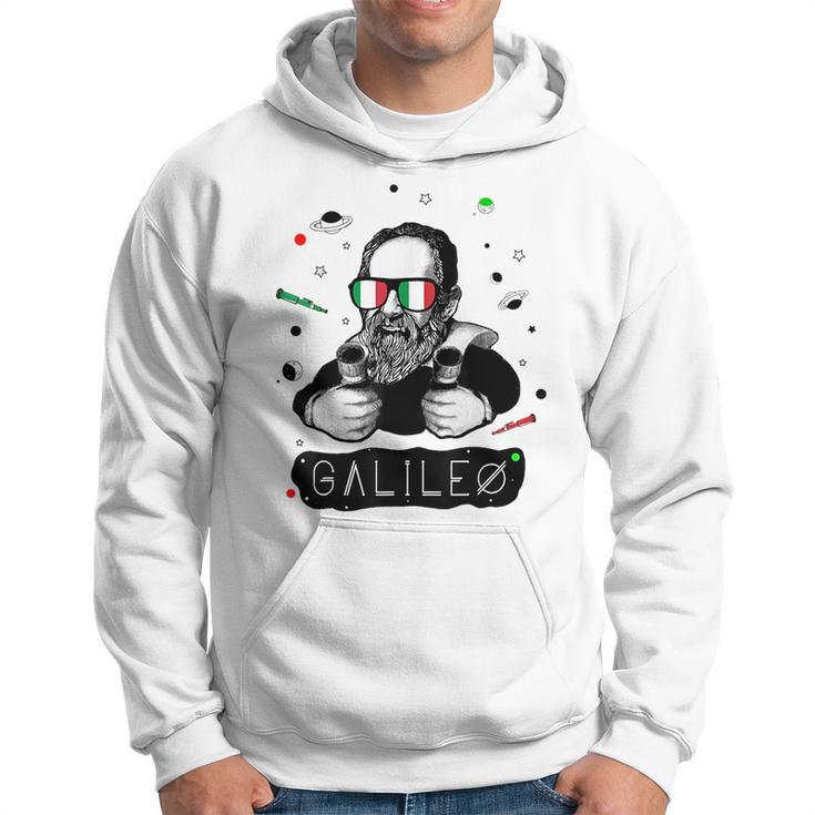 Funny Galileo Meme Italian Science Astronomy T  Hoodie