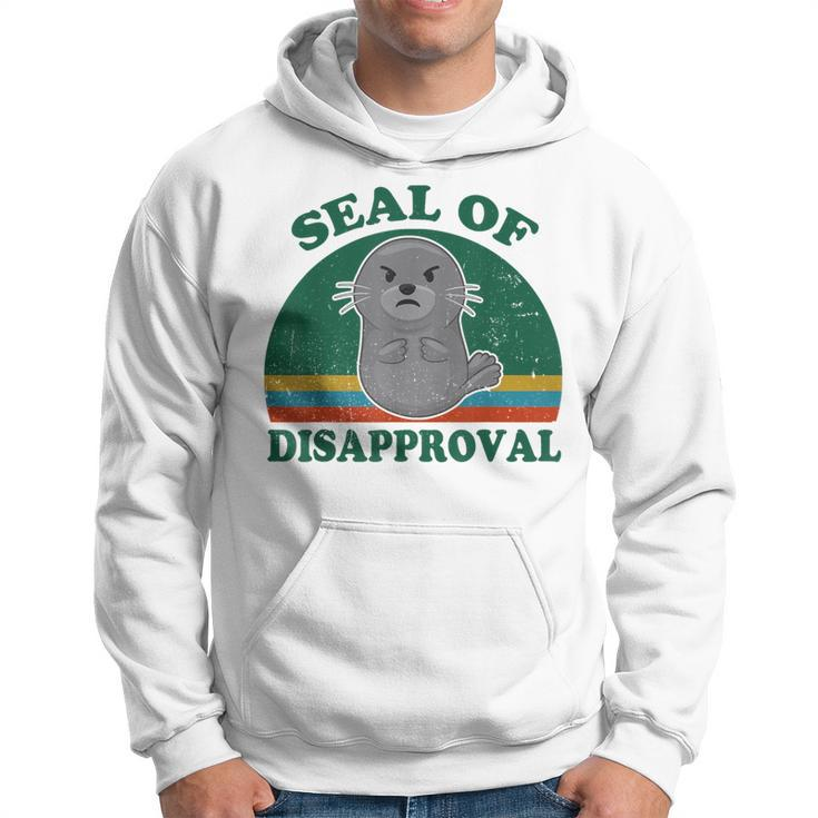 Seal Of Disapproval For Beach Ocean Animal Lover Hoodie