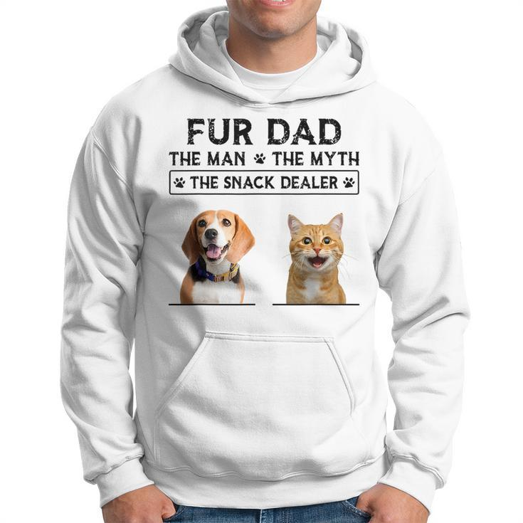 Fur Dad The Man The Myth The Snack Dealer  Hoodie
