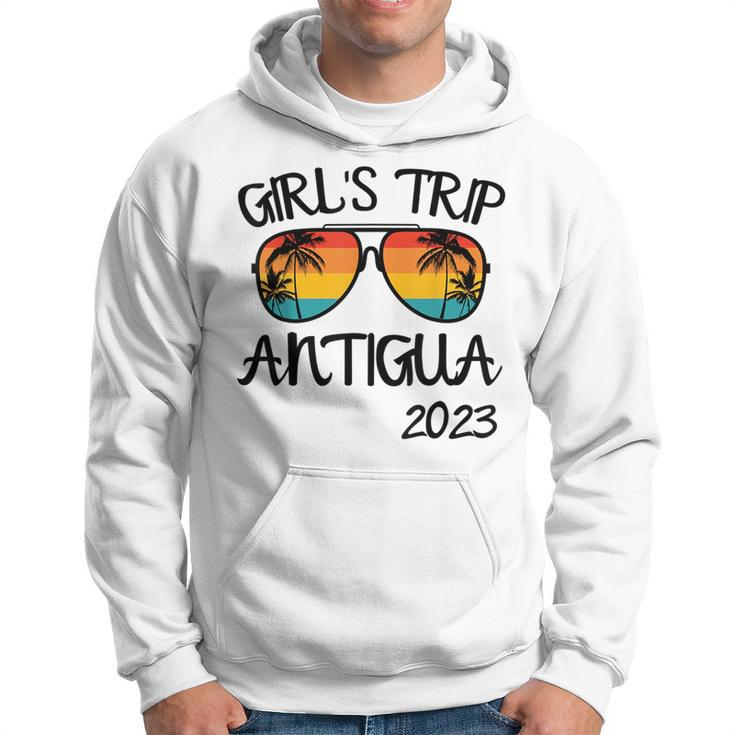 Girls Trip Antigua 2023 Sunglasses Summer Vacation  Girls Trip Funny Designs Funny Gifts Hoodie