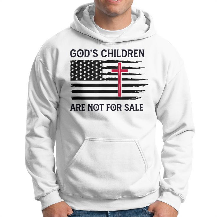 Gods Children Are Not For Sale American Flag Men Women  Hoodie