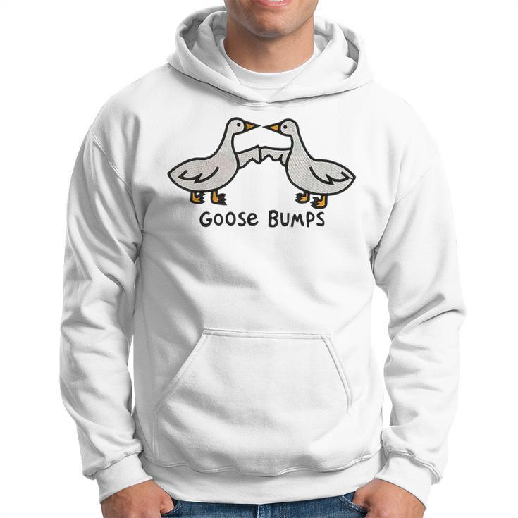 Goose Embroidered  Goose Bumps  Silly Goose  Hoodie