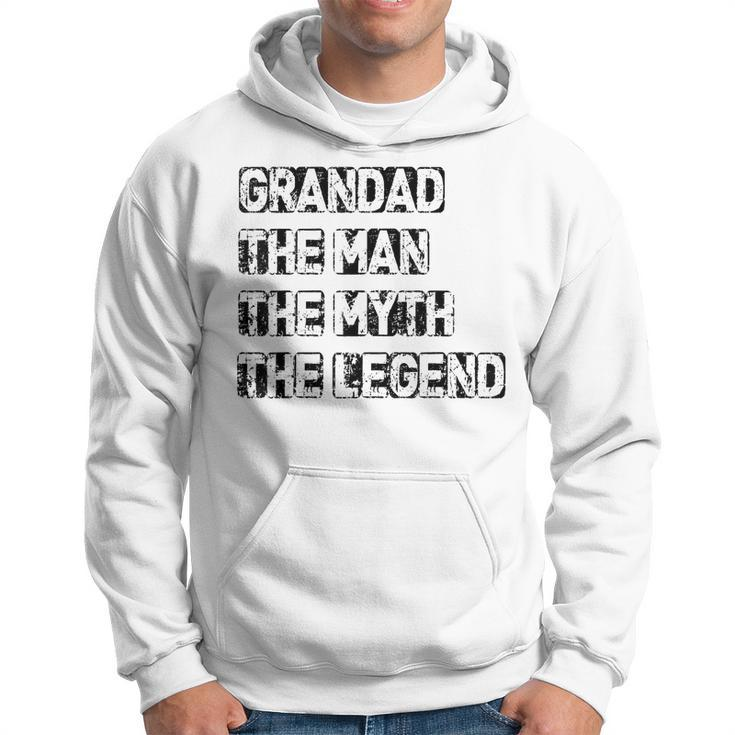 Grandad Man The Myth Legend Fathers Day  Hoodie