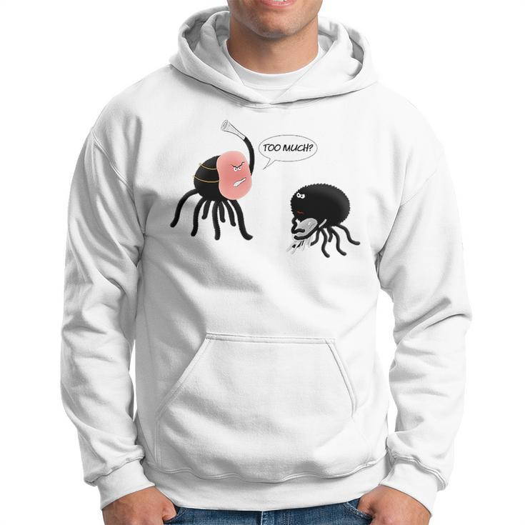 Halloween At The Spider Family Funny Dad Joke Scary Costume   Hoodie