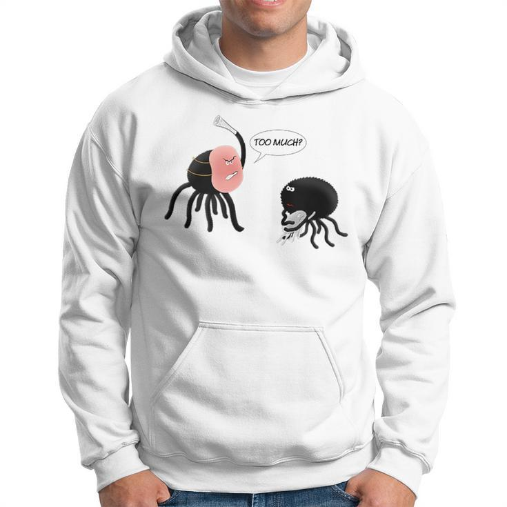 Halloween At The Spider Family Funny Dad Joke Scary Costume  Hoodie