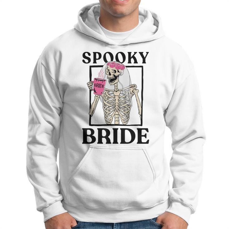 Halloween Spooky Bride Bridesmaid Skeleton Bachelorette Hoodie