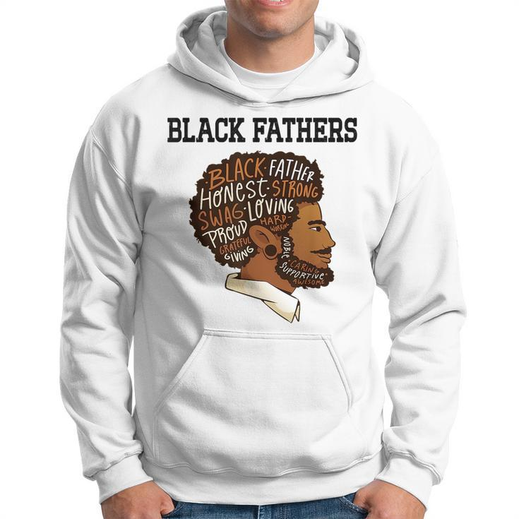 Junenth Black Fathers Matter Fathers Day Pride Dad Black  Hoodie