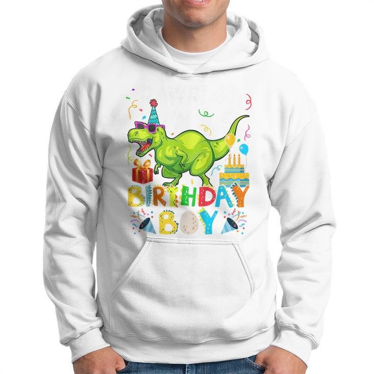 Kids 2 Year Old 2Nd Birthday BoyRex Dinosaur For Boy Hoodie