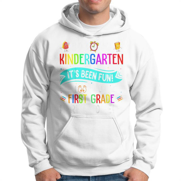 Kids Last Day So Long Kindergarten Look Out 1St Grade Here I Come  Hoodie