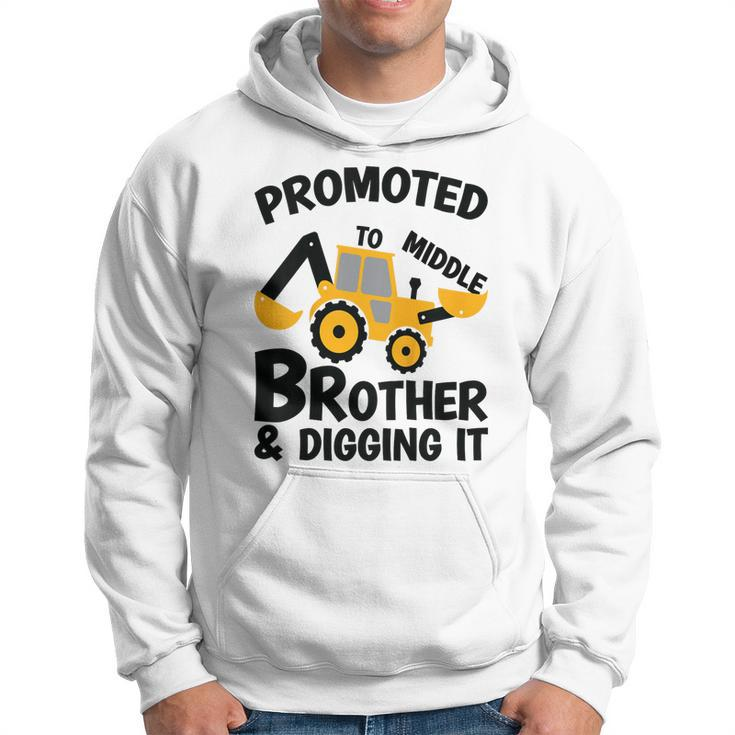 Kids Promoted To Middle Brother Baby Gender Celebration  Hoodie