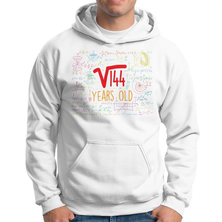 Kids Square Root Of 144 12Th Birthday 12 Years Old Hoodie