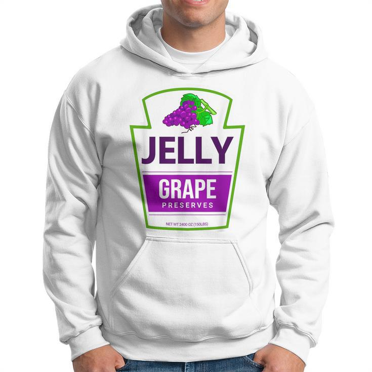 Lazy Costume Grape Jelly Jar For Halloween Hoodie