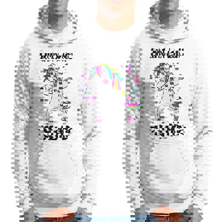 Lunch Lady Squad Dabbing Unicorn Lunch Lady Hoodie