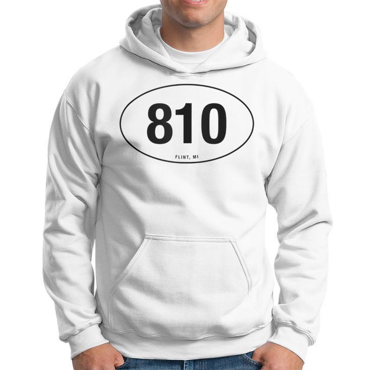 Michigan Area Code 810 Oval State Pride Hoodie