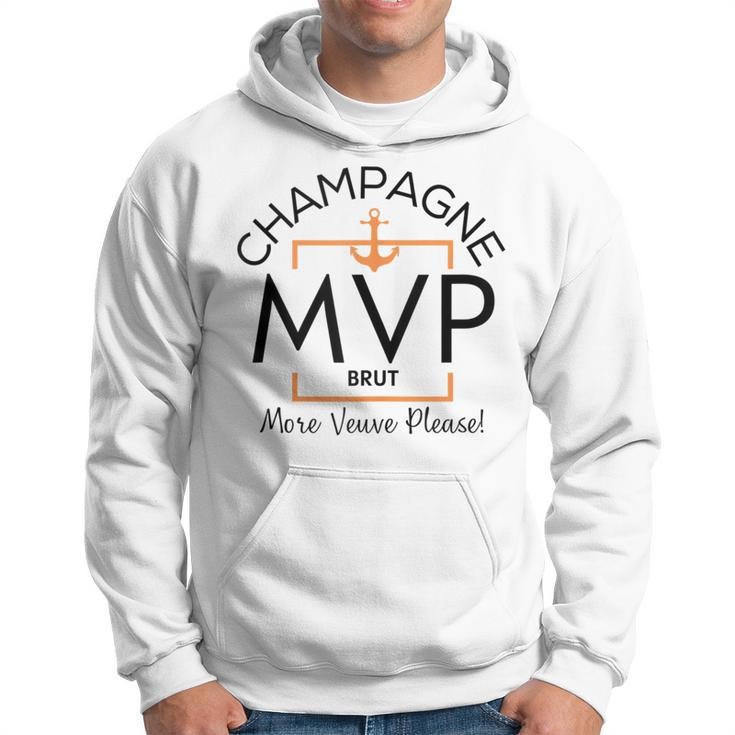 Mvp More Veuve Please Veuve Party Champagne Label Inspired Hoodie
