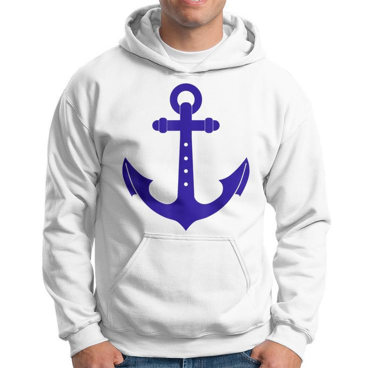 Nautical Anchor Cute Design For Sailors Boaters & Yachting Hoodie