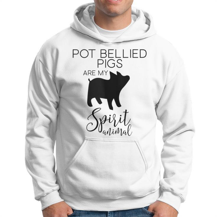 Pot Bellied Pigs Are My Spirit Animal J000462 Hoodie