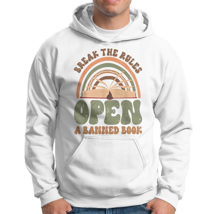 Read Banned Books Break The Rules Banned Books Hoodie