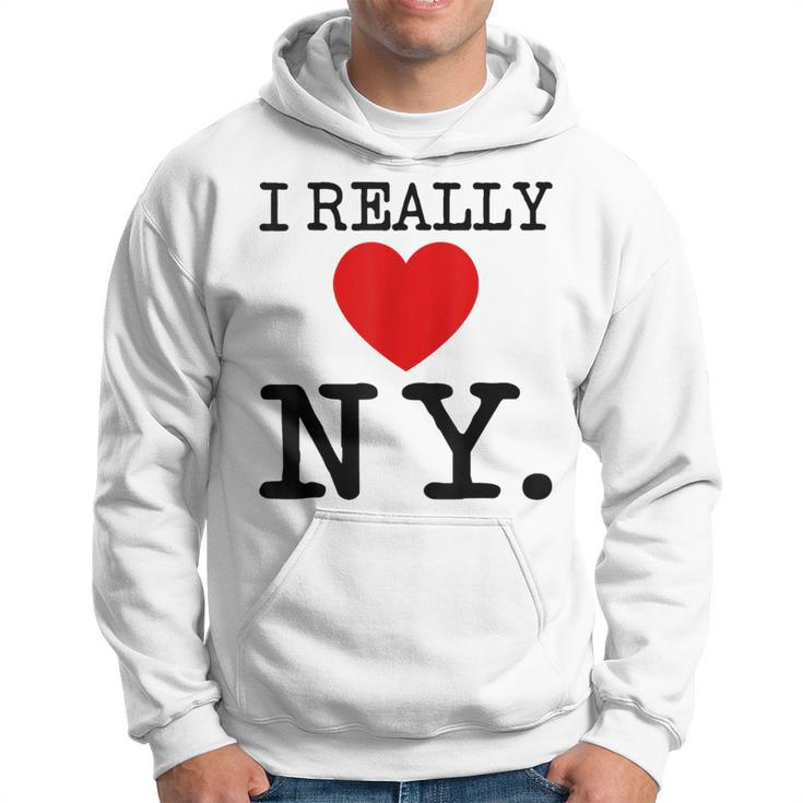 I Really Heart Love Ny Love New York Hoodie