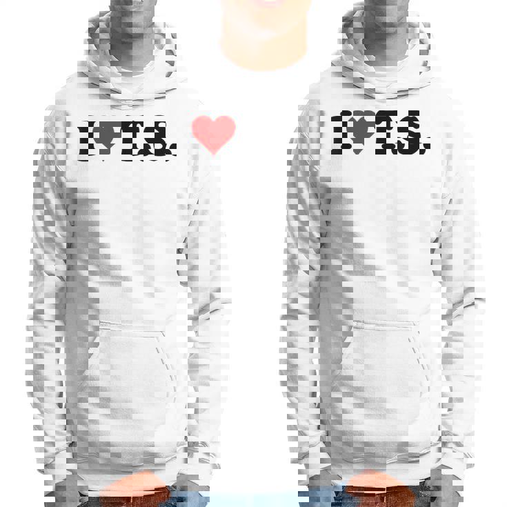 Red Heart I Love Ts Hoodie